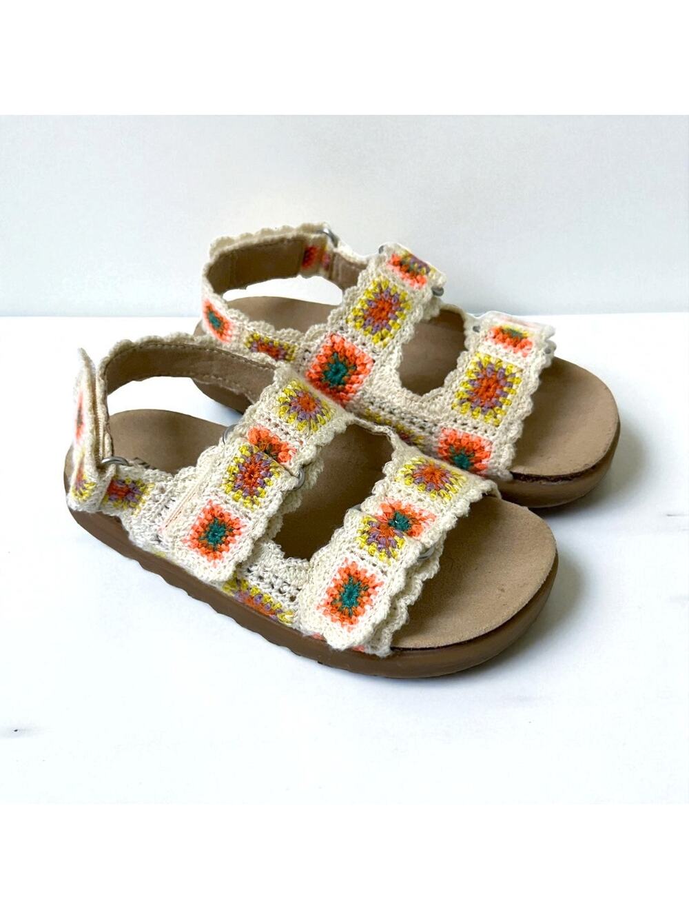 Zara Crocheted Sandals Girl’s Size US 10.5/ EU 27